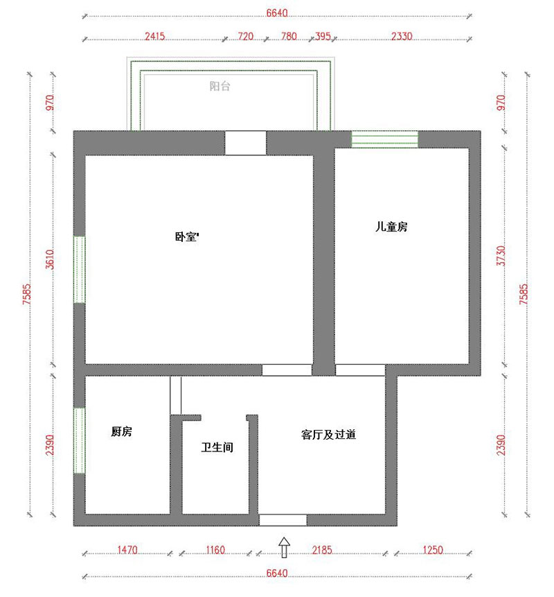 濱河?xùn)|里現(xiàn)代簡(jiǎn)約風(fēng)格戶(hù)型圖裝修效果圖